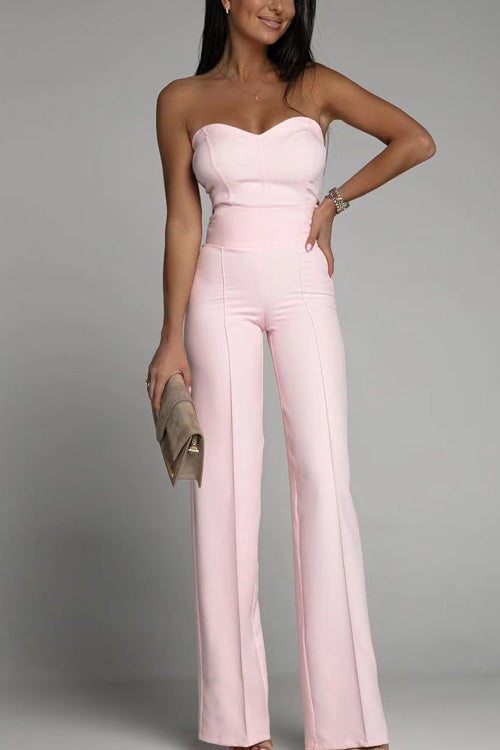 Elaris | Strapless Jumpsuit with High Waist and Elegant Cut 4