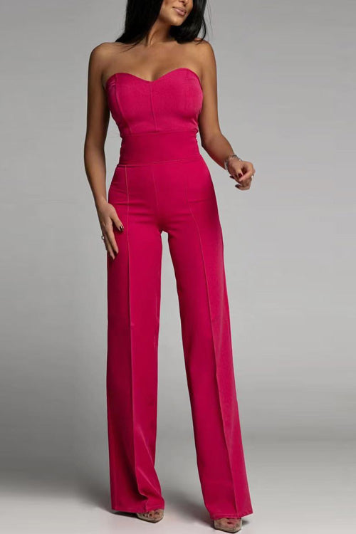 Elaris | Strapless Jumpsuit with High Waist and Elegant Cut 5