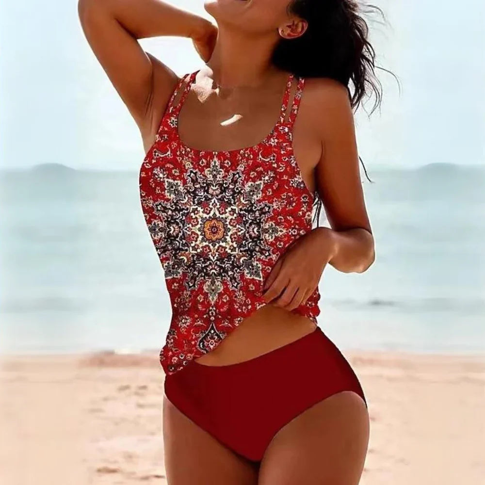Elegance | Women's Tankini | Glamorous Summer | Luxury Lace and Sequins 1