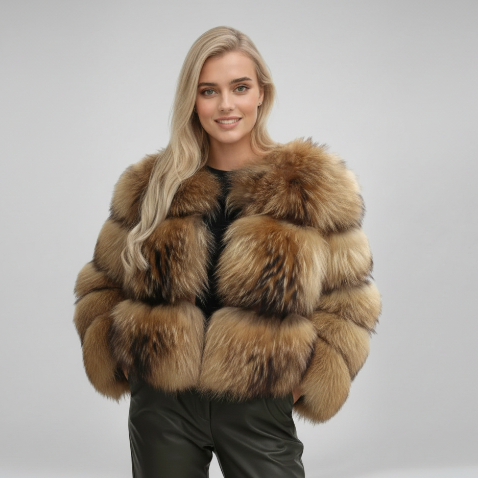 Elegant Women's Winter Coat with Thick Plush Lining – Fitted Long Winter Coat for Women 0