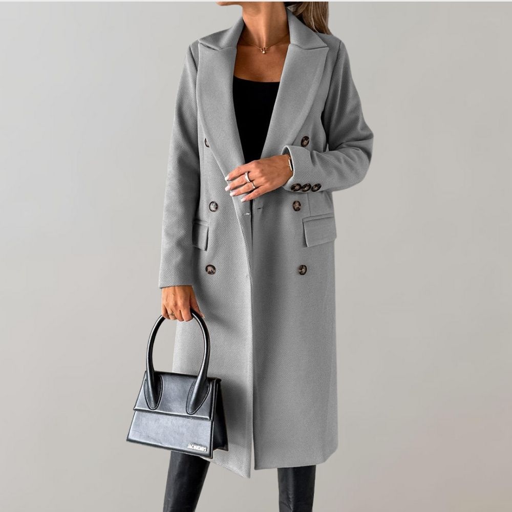 Elegant women's coat made of soft fabric | Timeless and comfortable design 3