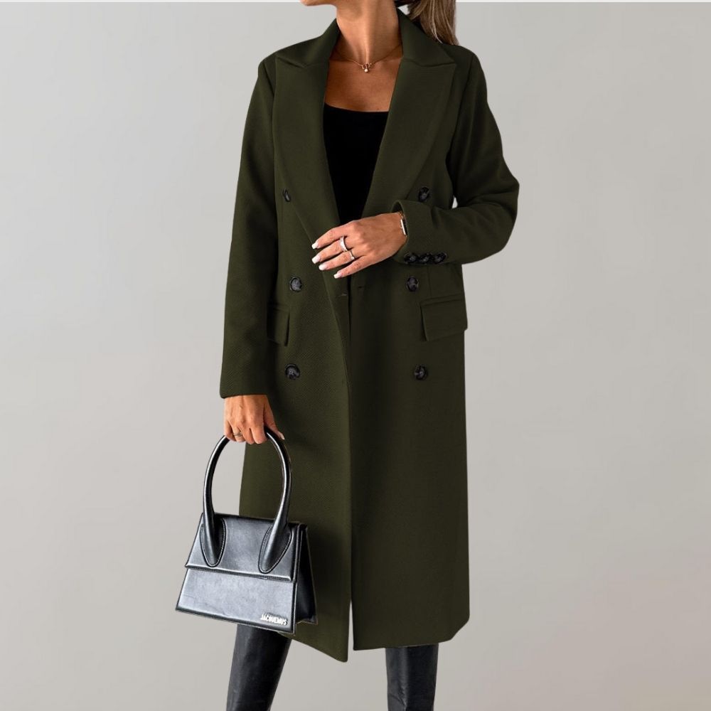 Elegant women's coat made of soft fabric | Timeless and comfortable design 7