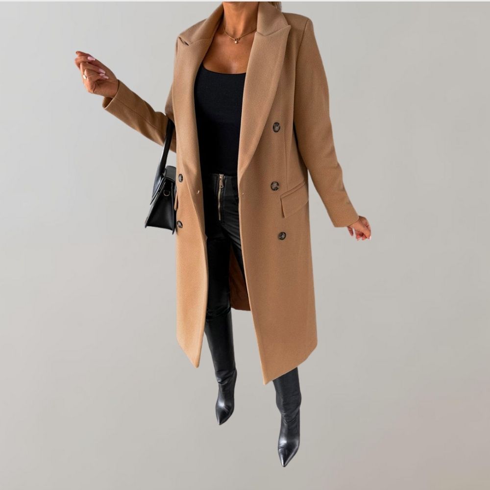 Elegant women's coat made of soft fabric | Timeless and comfortable design 8