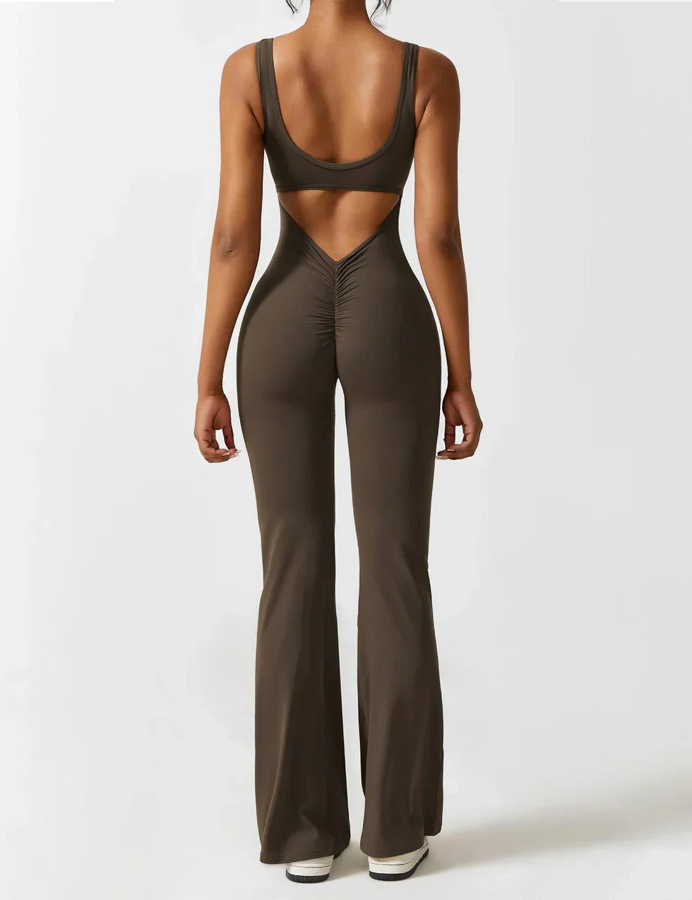 Elena Jumpsuit | Flared Fit | V-Back Design | Shaping & Comfort | Trendy Must Have 6