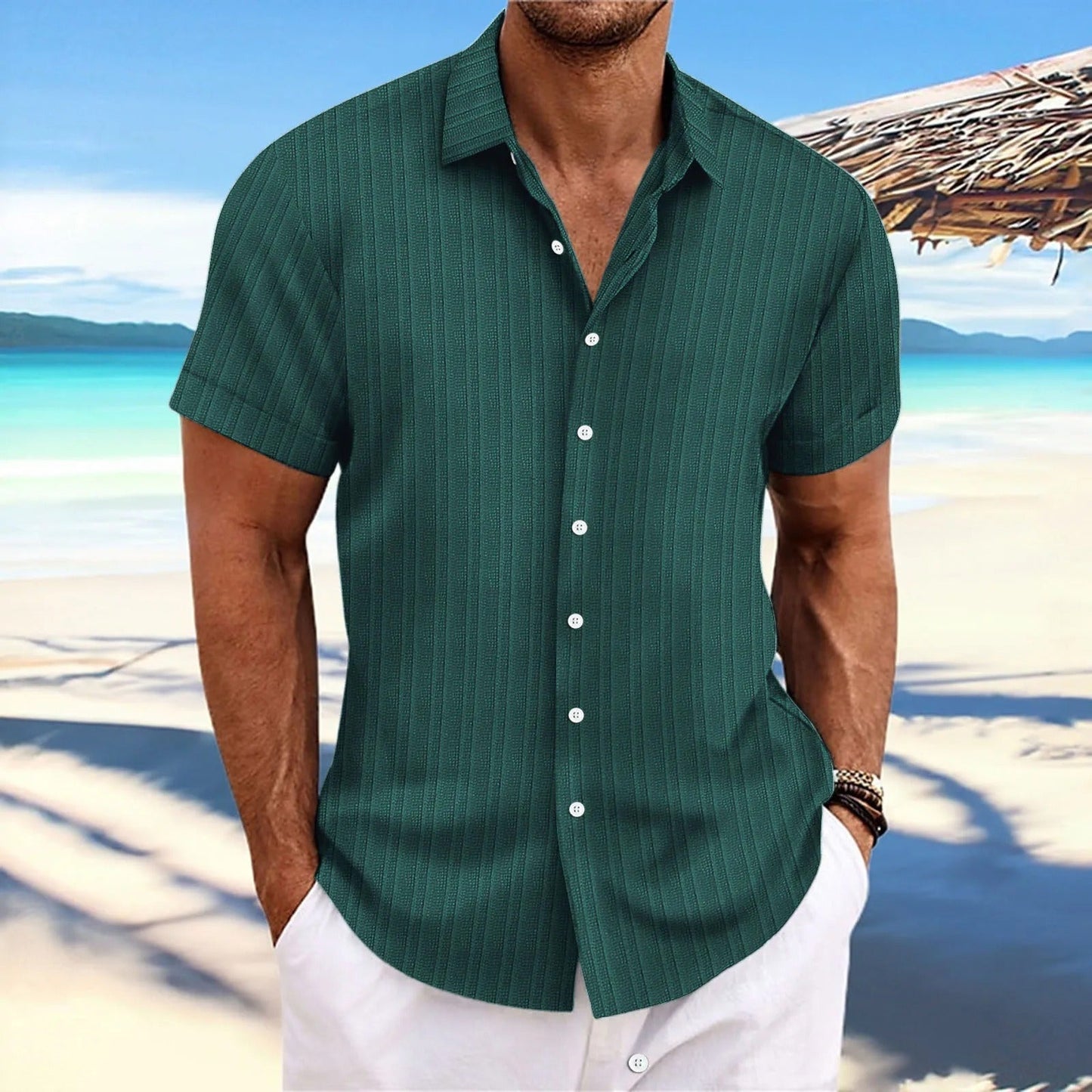 Eli Men's Shirt | Lightweight Breathable Fabric, Casual Style 6