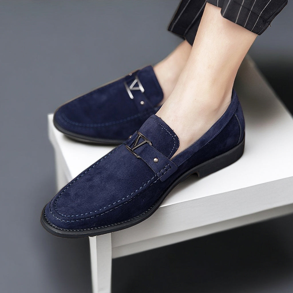 Eli Men's Suede Loafers | Elegant Design, Comfortable Fit 3