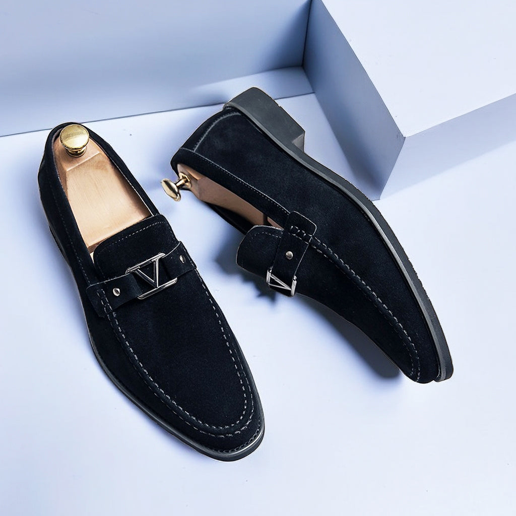 Eli Men's Suede Loafers | Elegant Design, Comfortable Fit 6