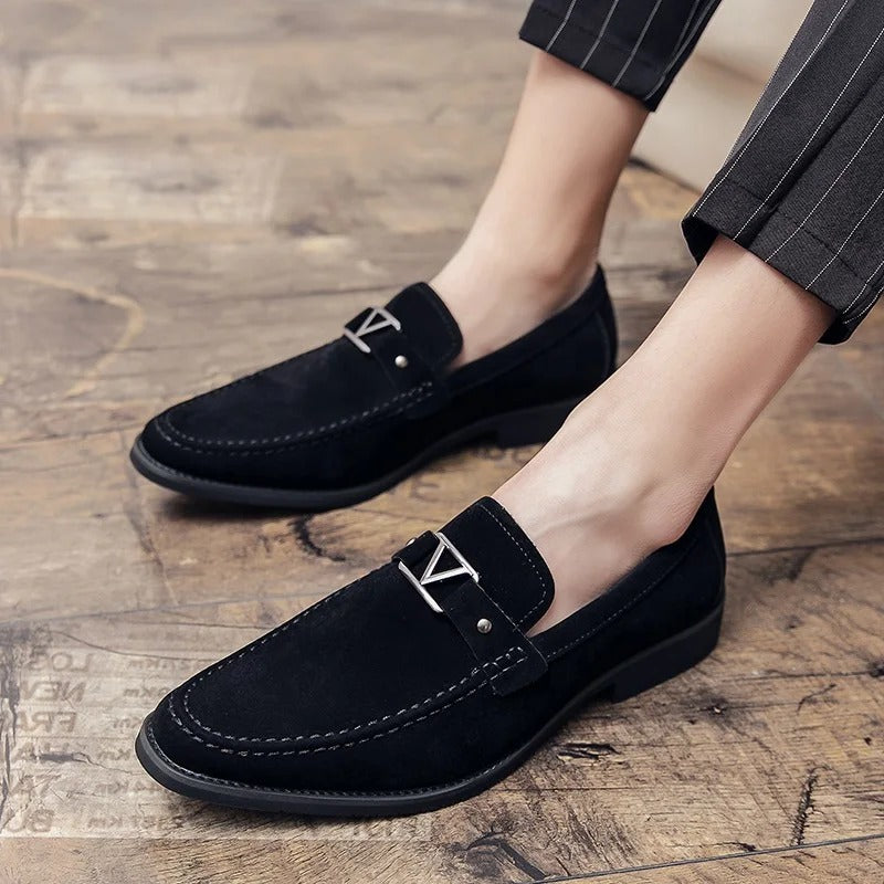 Eli Men's Suede Loafers | Elegant Design, Comfortable Fit 7