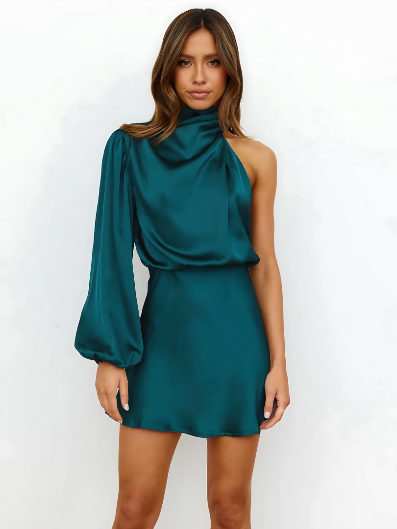 Elia | One-Shoulder Dress – Luxurious, Elegant & Unforgettable 8
