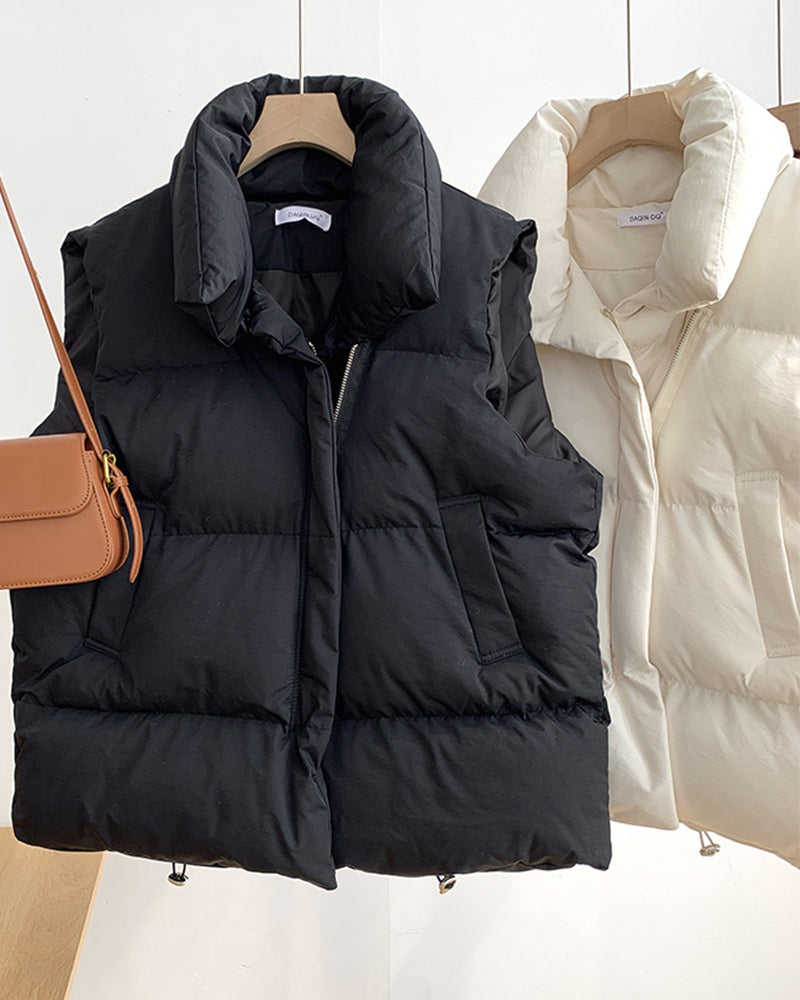 Eline Women's Padded Jacket | Polyester, Sleeveless 4