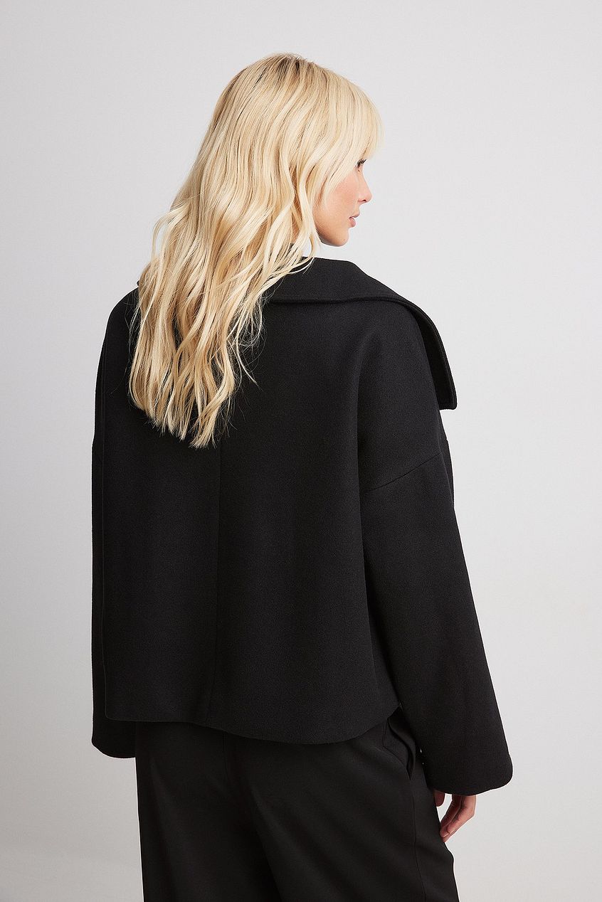 Eline Women's Winter Coat | Soft Wool Blend, Oversized Style 2