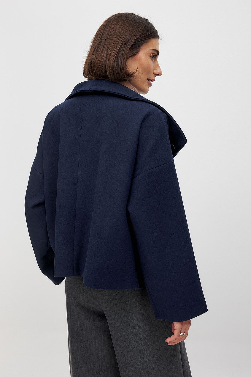 Eline Women's Winter Coat | Soft Wool Blend, Oversized Style 5