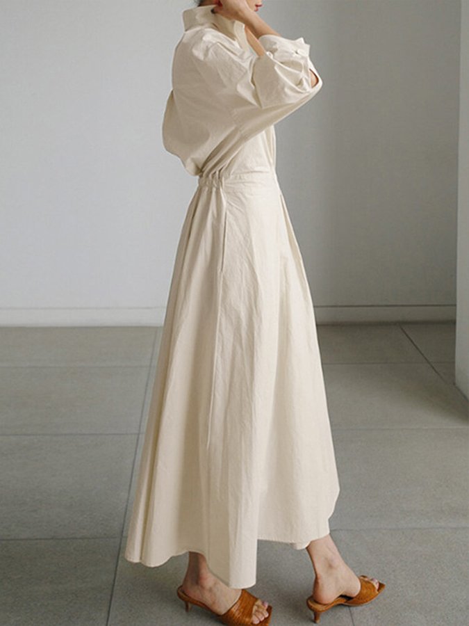 Eline | Maxi-Length Summer Dress with Vintage Neckline 2
