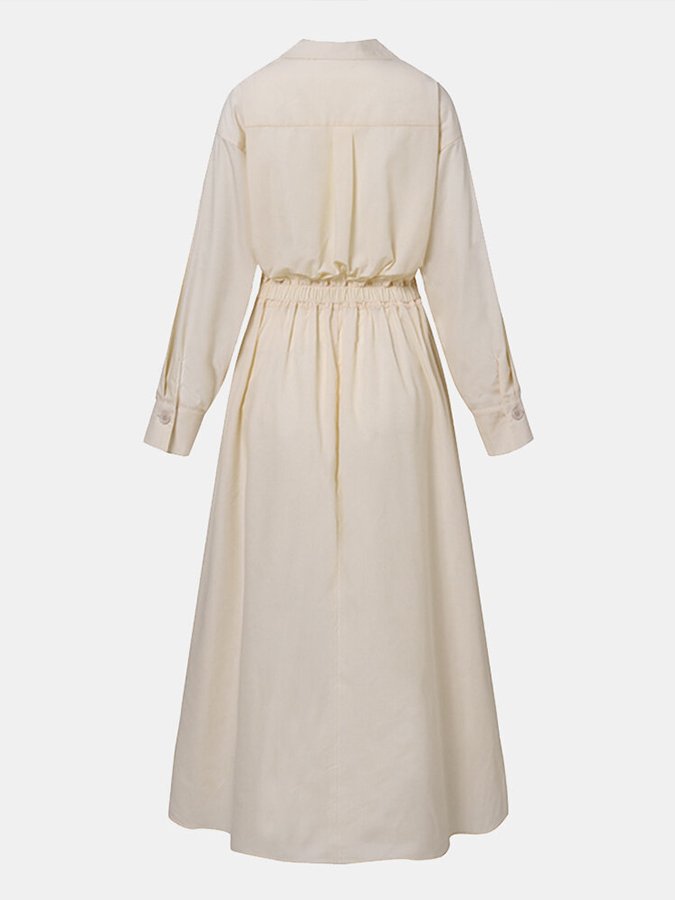 Eline | Maxi-Length Summer Dress with Vintage Neckline 3