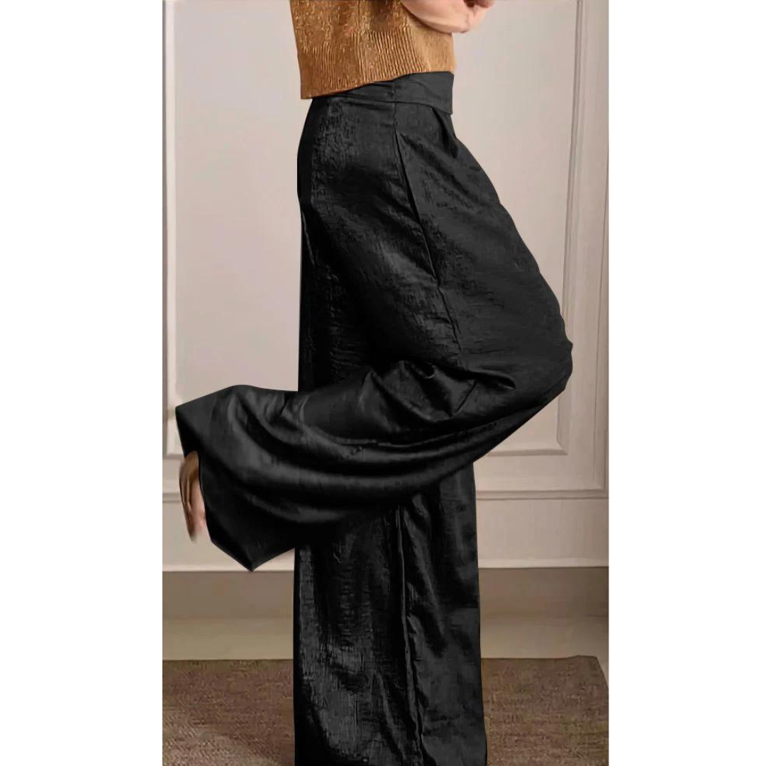 Élise | Elegant Women's Set of Top and High-Waisted Trousers 3