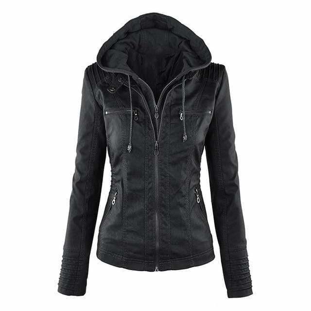 Elysian Women's Hooded Jacket | High-Quality Synthetic, Vintage-Inspired 1