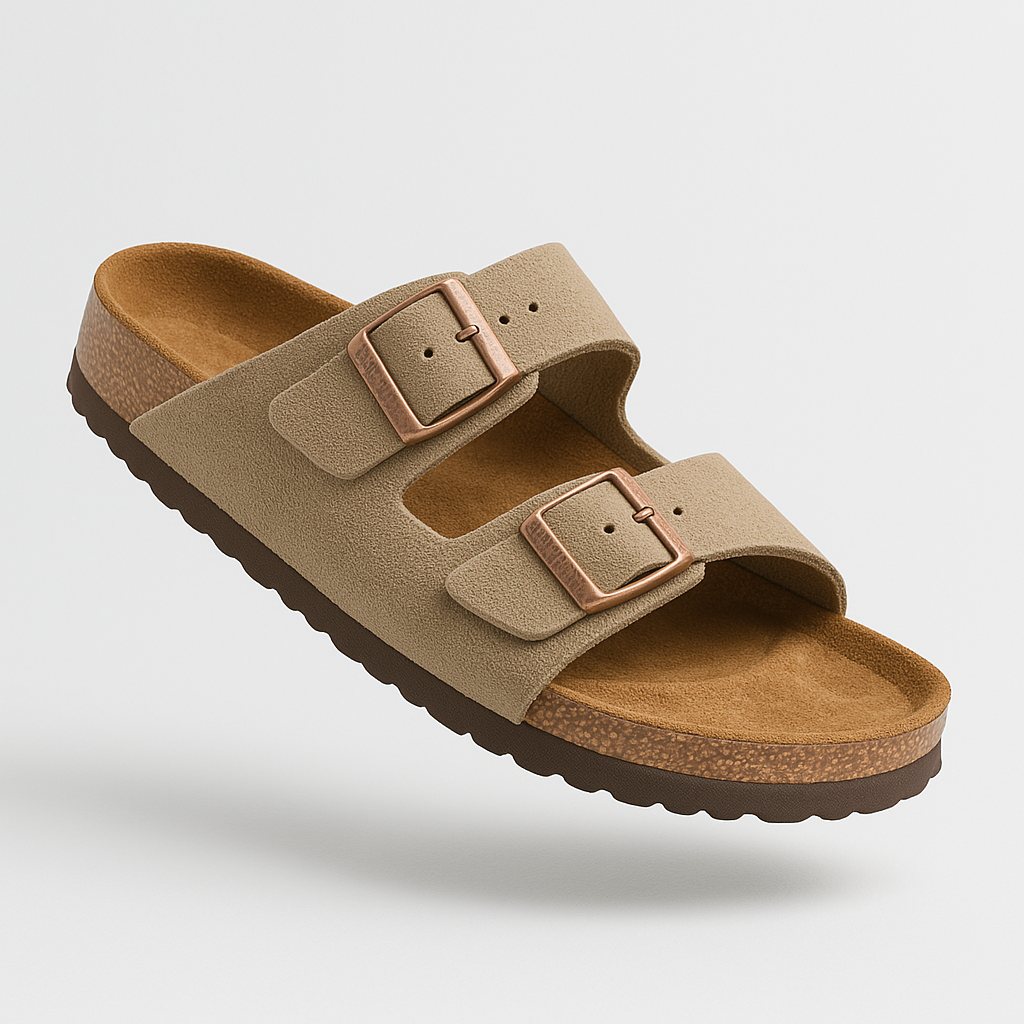 Eroni | Unisex Suede Comfort Sandals with Extra Support 1