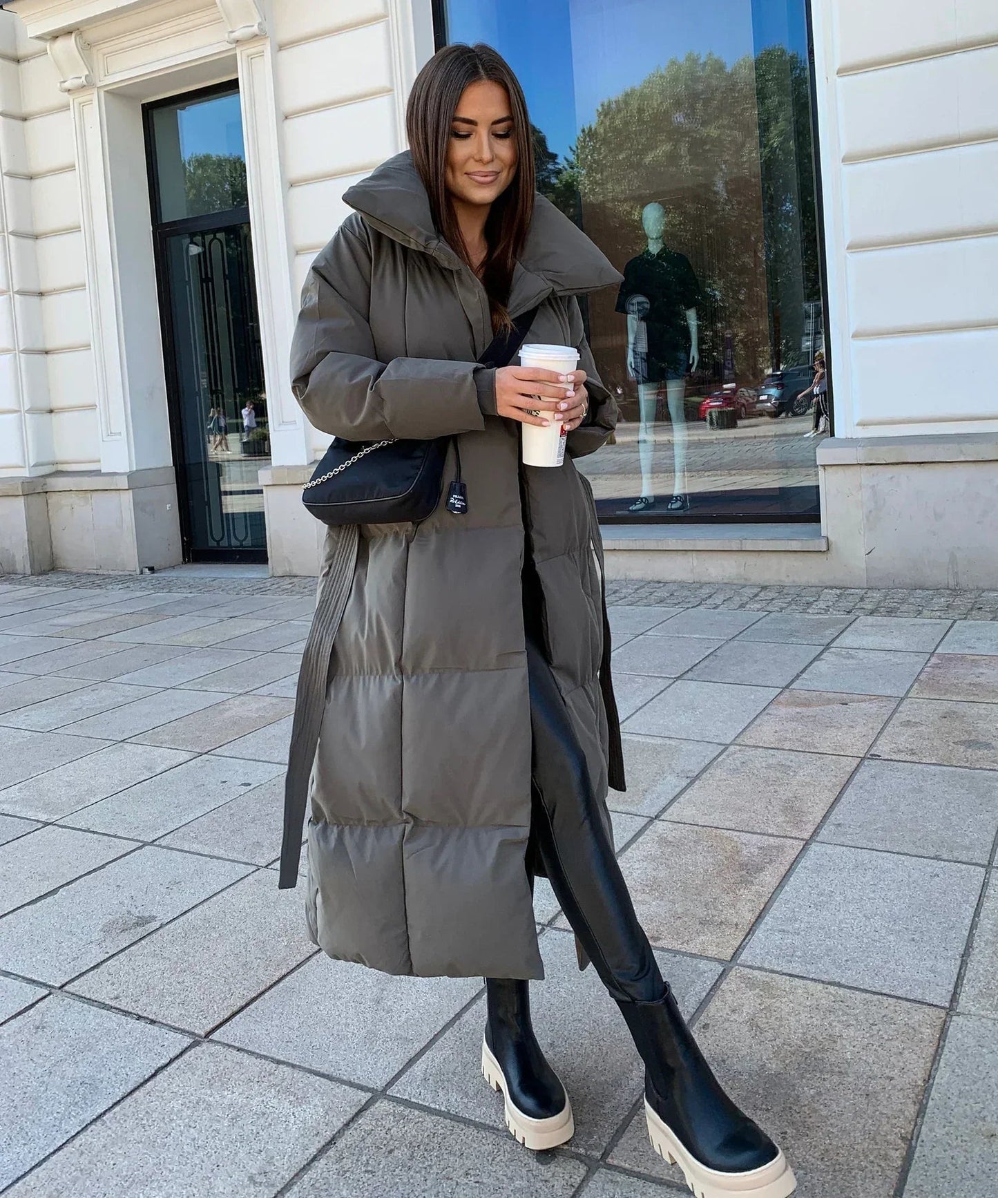 Evelyn Lange Women's Winter Coat | Padded, Warm and Elegant 7
