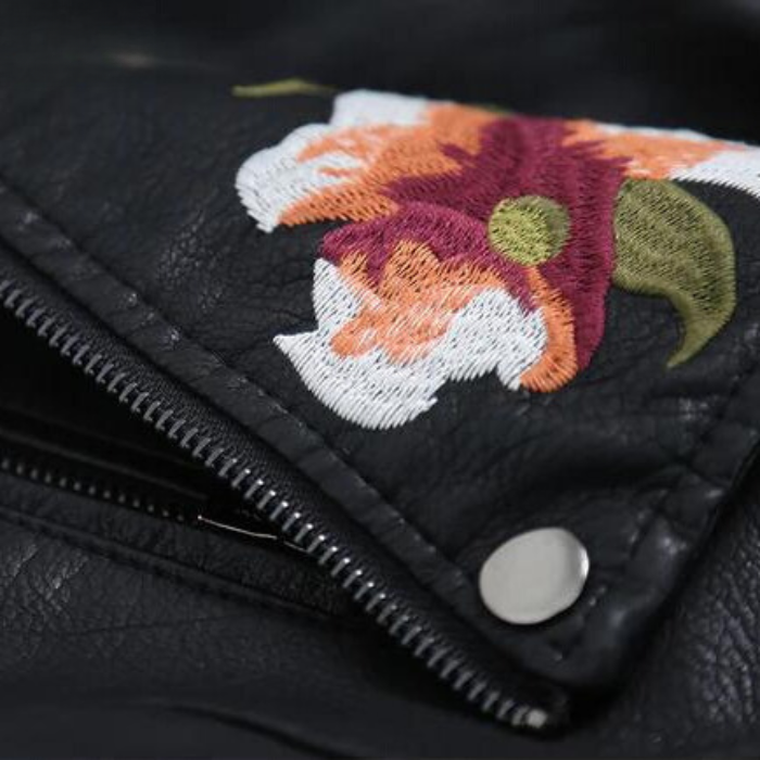 Evelyn Women's Jacket | Black Leather Women's Jacket, Timeless Design 2