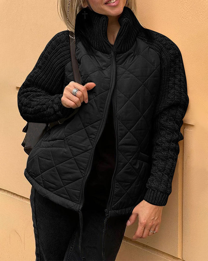 Evelyn Women's Winter Coat | 100% Polyester, High Collar, Long Women's Coat 6