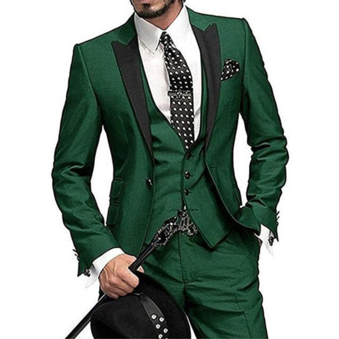 Finn Men's Wedding Suit | Breathable 3-Piece Outfit with Elegant Cut 1