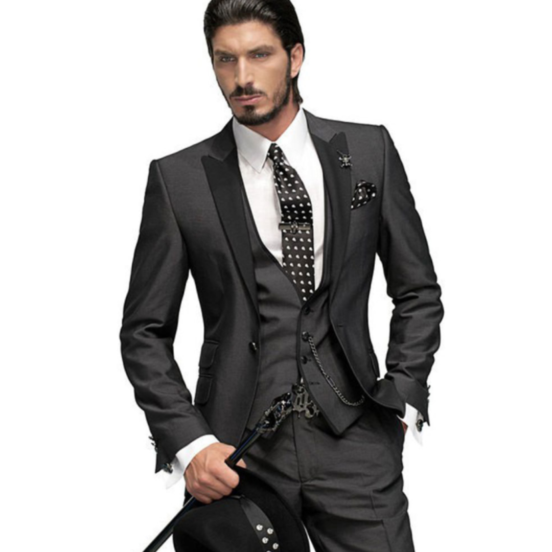 Finn Men's Wedding Suit | Breathable 3-Piece Outfit with Elegant Cut 3