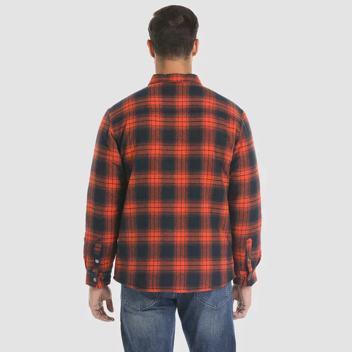 Fiona Men's Flannel Jacket | Insulated Polyester, Comfortable Winter Wear 1