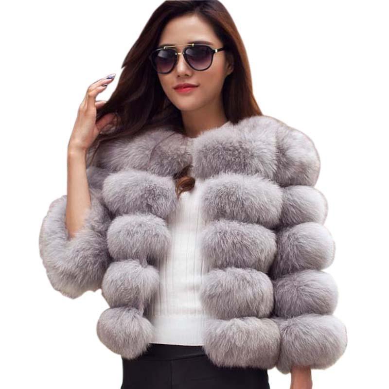 Fleur Women's Winter Coat | Faux Fur, Glamorous and Comfortable 1