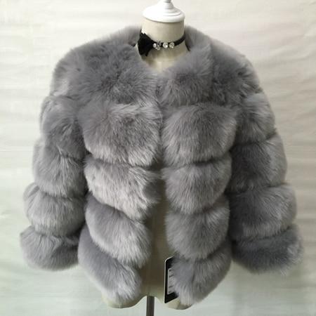 Fleur Women's Winter Coat | Faux Fur, Glamorous and Comfortable 5