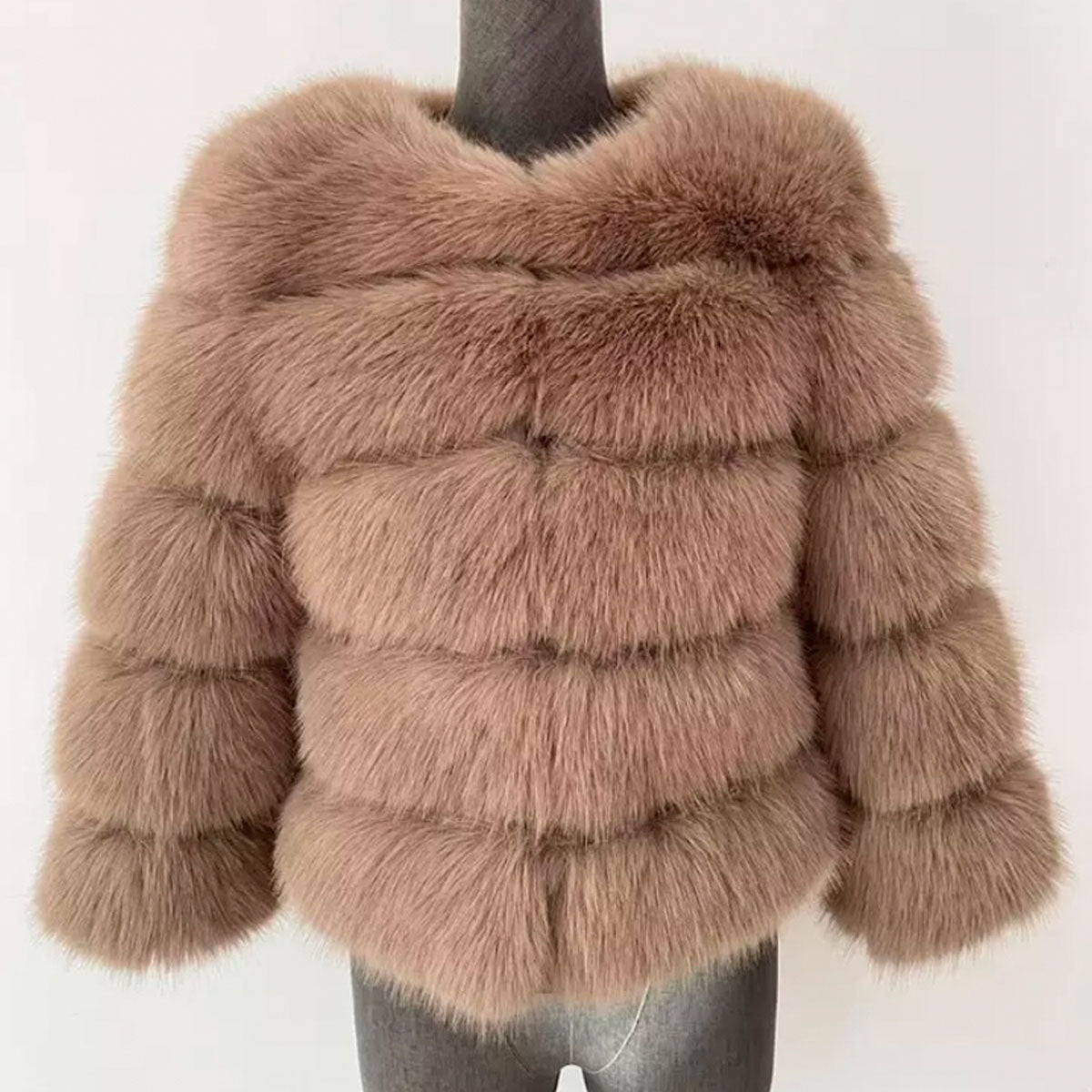 Fleur Women's Winter Coat | Faux Fur, Glamorous and Comfortable 6