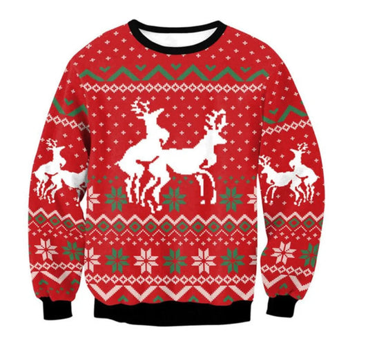 Gero Men's Sweater | Warm Knitted with Christmas Print, Comfortable 0