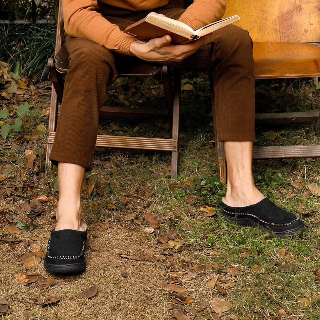 Gerrit Men's Slippers | Soft Fabric, Modern Design 5