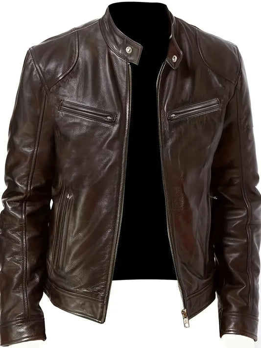 Harmon Men's Jacket | Chic Design with Pockets 1
