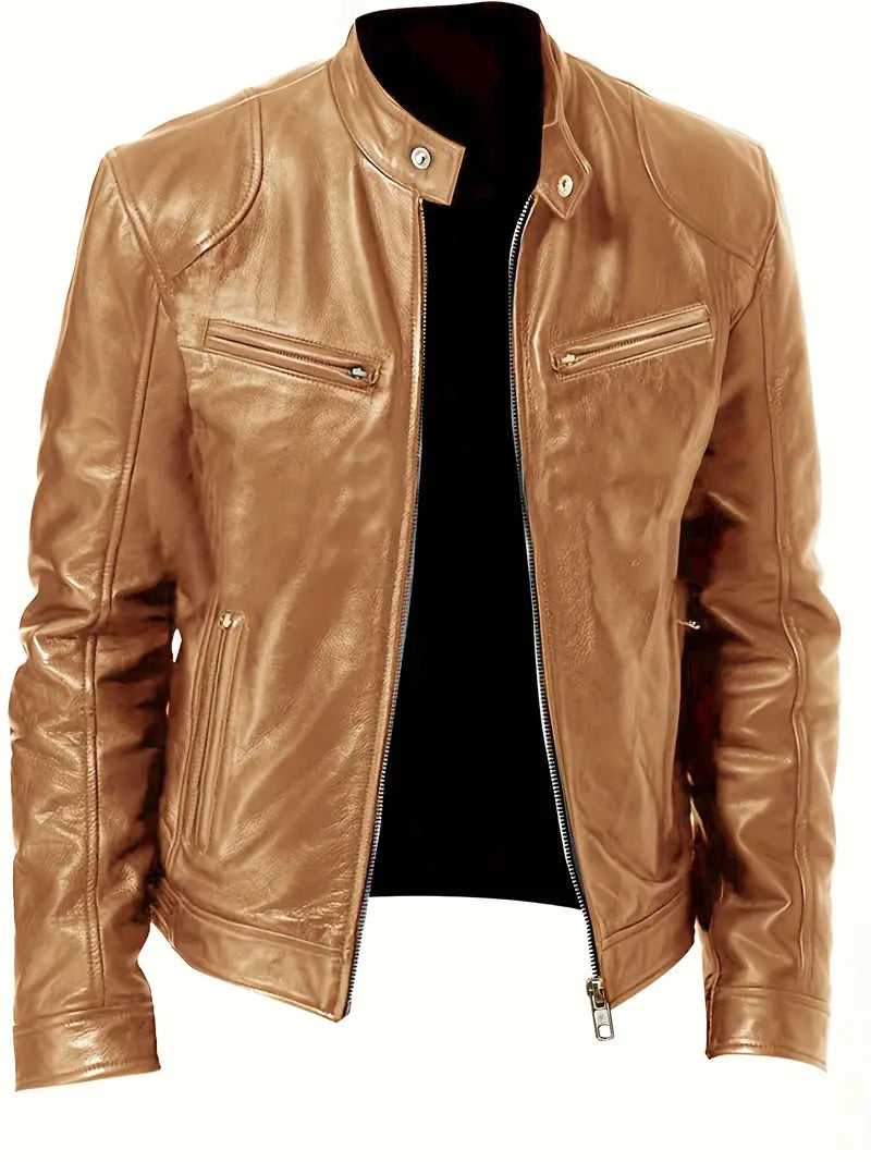 Harmon Men's Jacket | Chic Design with Pockets 3