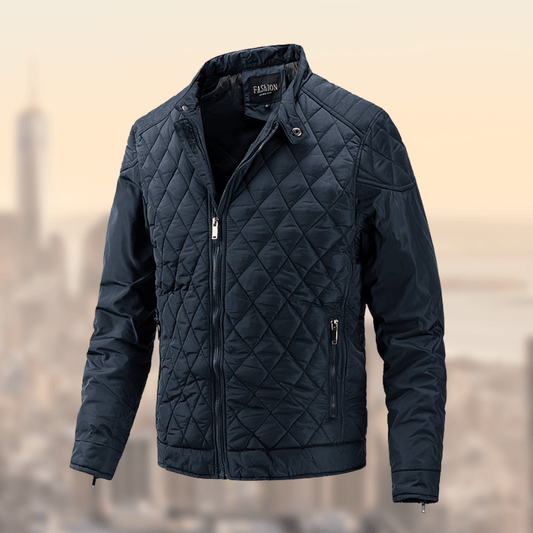 Harmon Men's Jacket | Lightweight Padded Elegance 0