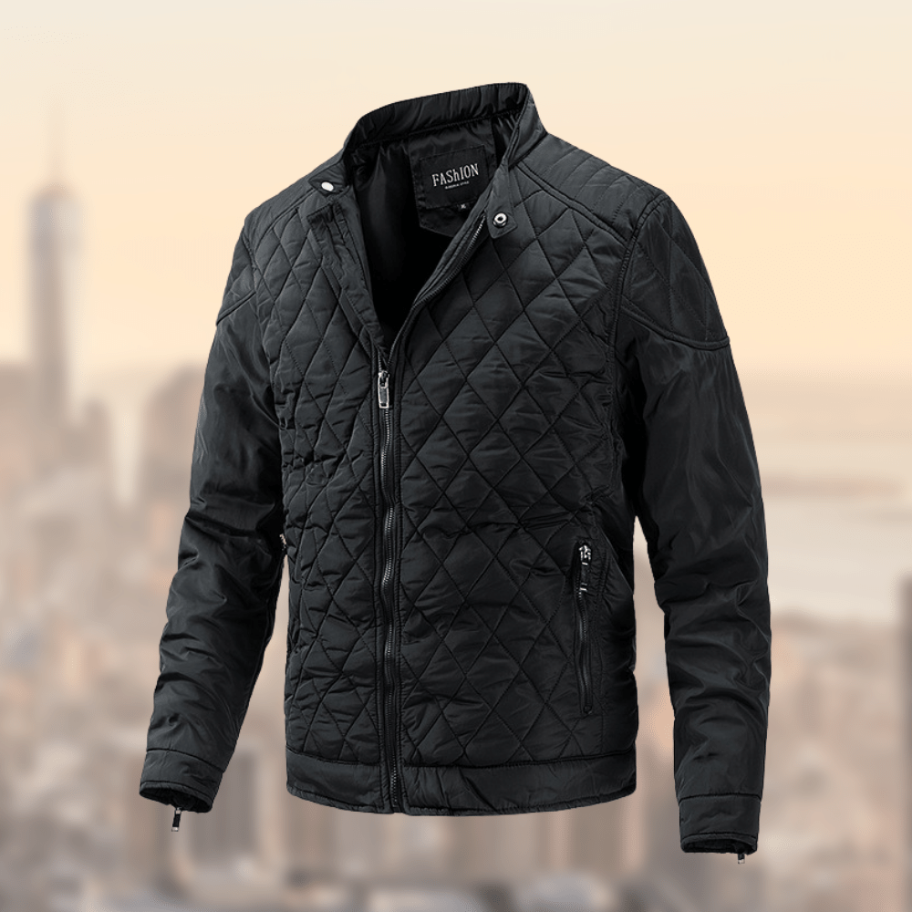 Harmon Men's Jacket | Lightweight Padded Elegance 3