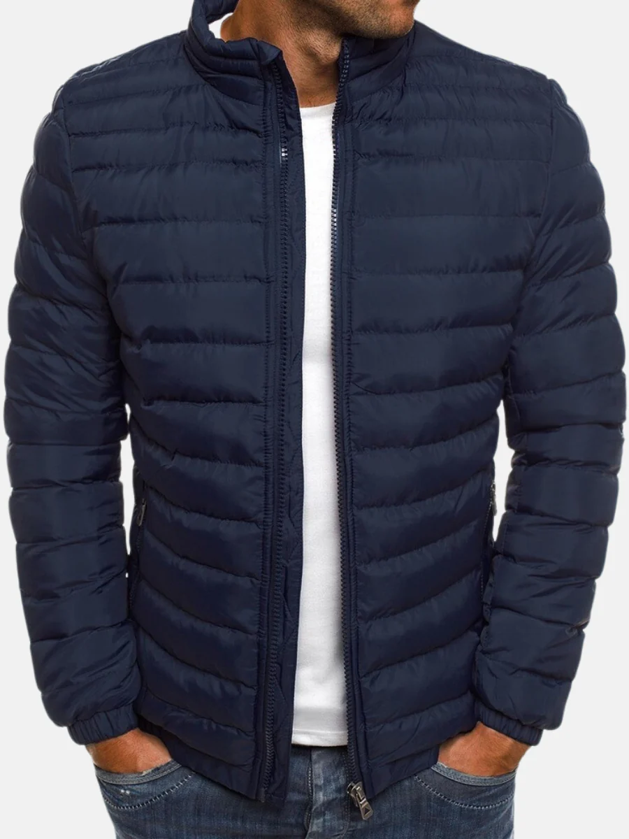 Harmon Men's Quilted Jacket | Lightweight Cotton, Versatile 1