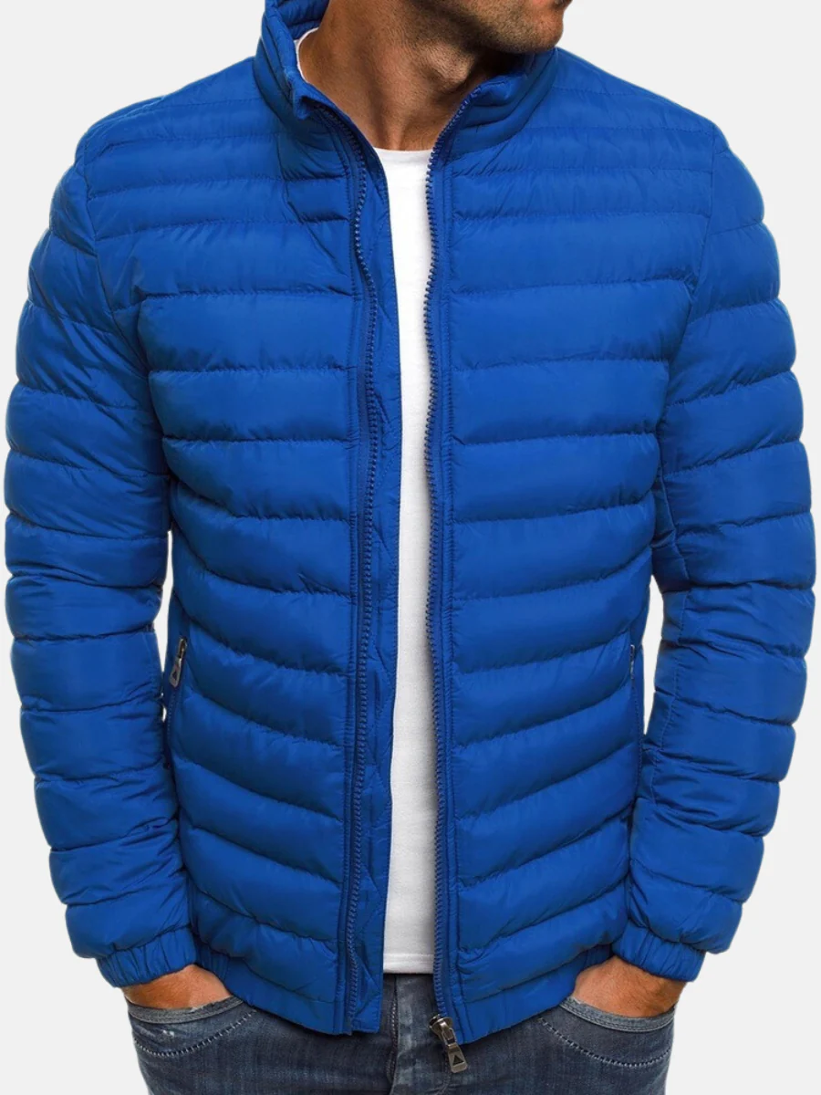 Harmon Men's Quilted Jacket | Lightweight Cotton, Versatile 2