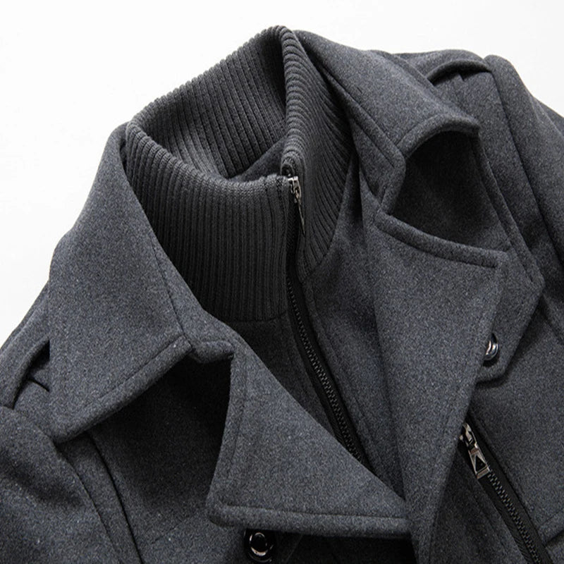 Harmon Men's Winter Jacket | High-Quality Fabric, Elegant Design 3