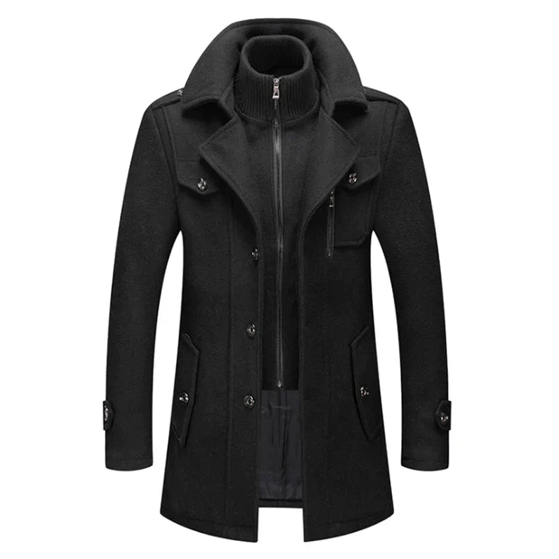 Harmon Men's Winter Jacket | High-Quality Fabric, Elegant Design 4