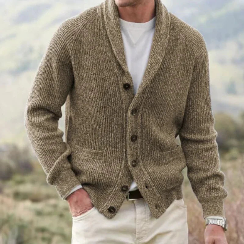 Harmon Wool Vintage Vest | Elegant V-Neck for Men 2