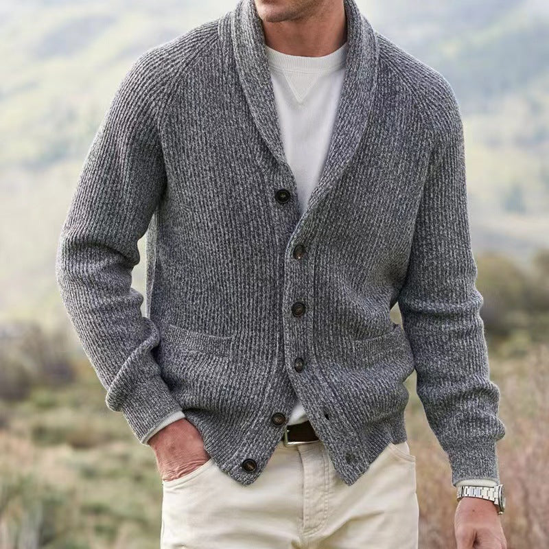 Harmon Wool Vintage Vest | Elegant V-Neck for Men 4