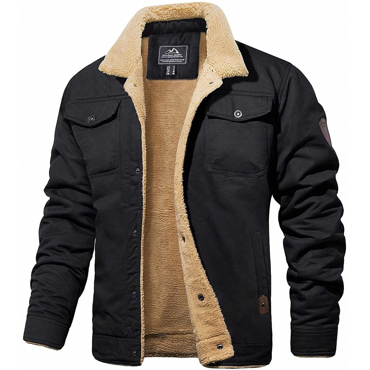 Harmonious Bomber Jacket | Blended Fabric, Casual Style 0