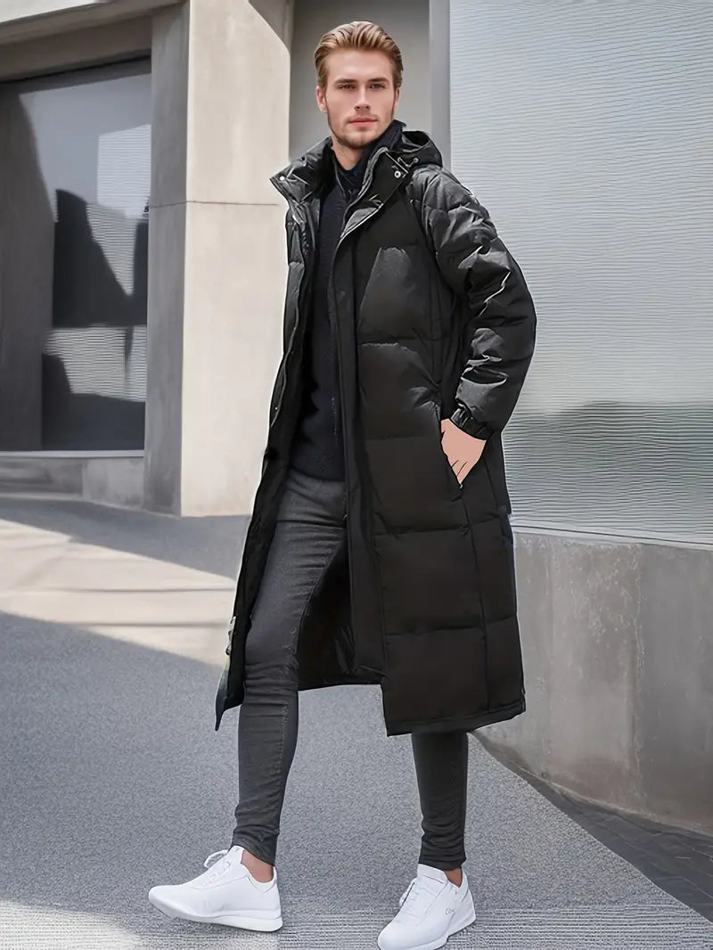 Harmonious Men's Winter Jacket | Quilted Design, Maximum Warmth 2
