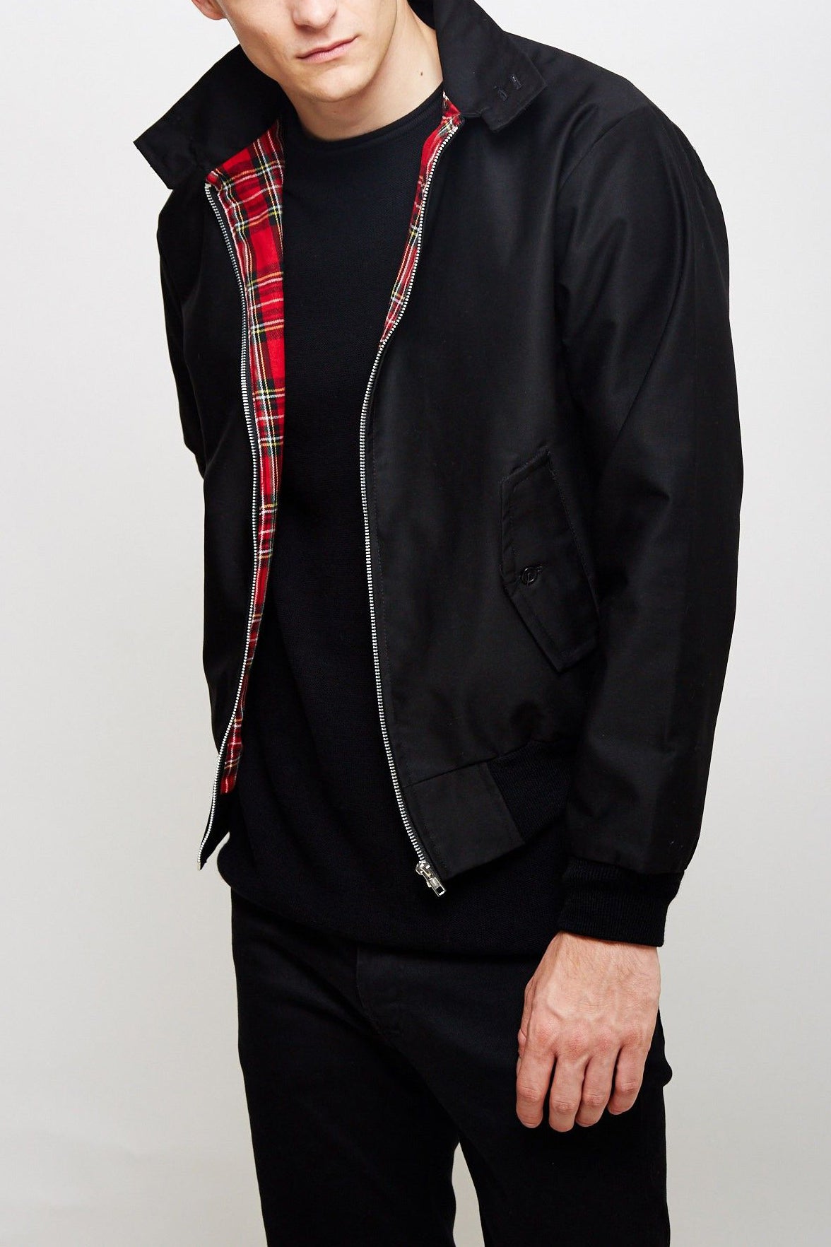 Harrison Men's Harrington Jacket | High-Quality Fabric, Casual Fit 11