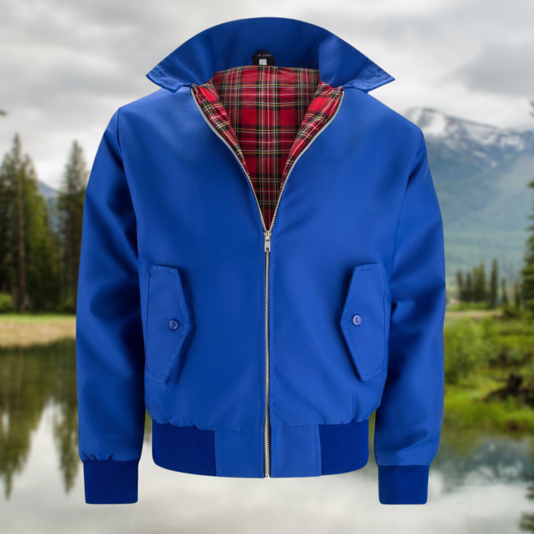 Harrison Men's Harrington Jacket | High-Quality Fabric, Casual Fit 13