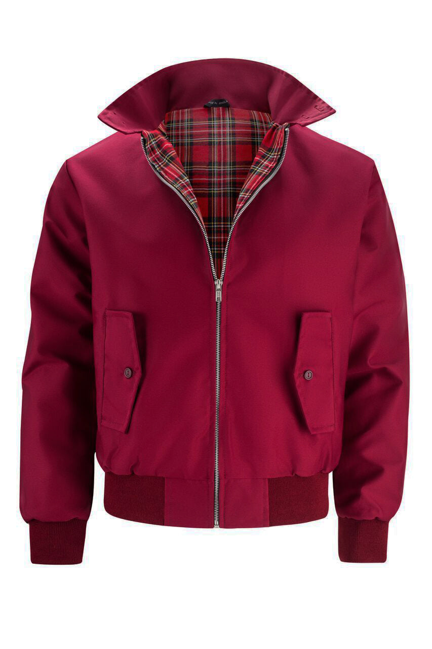 Harrison Men's Harrington Jacket | High-Quality Fabric, Casual Fit 8