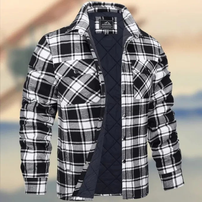 Haven Women's Motorcycle Jacket | Checked Design, Cold Weather 5