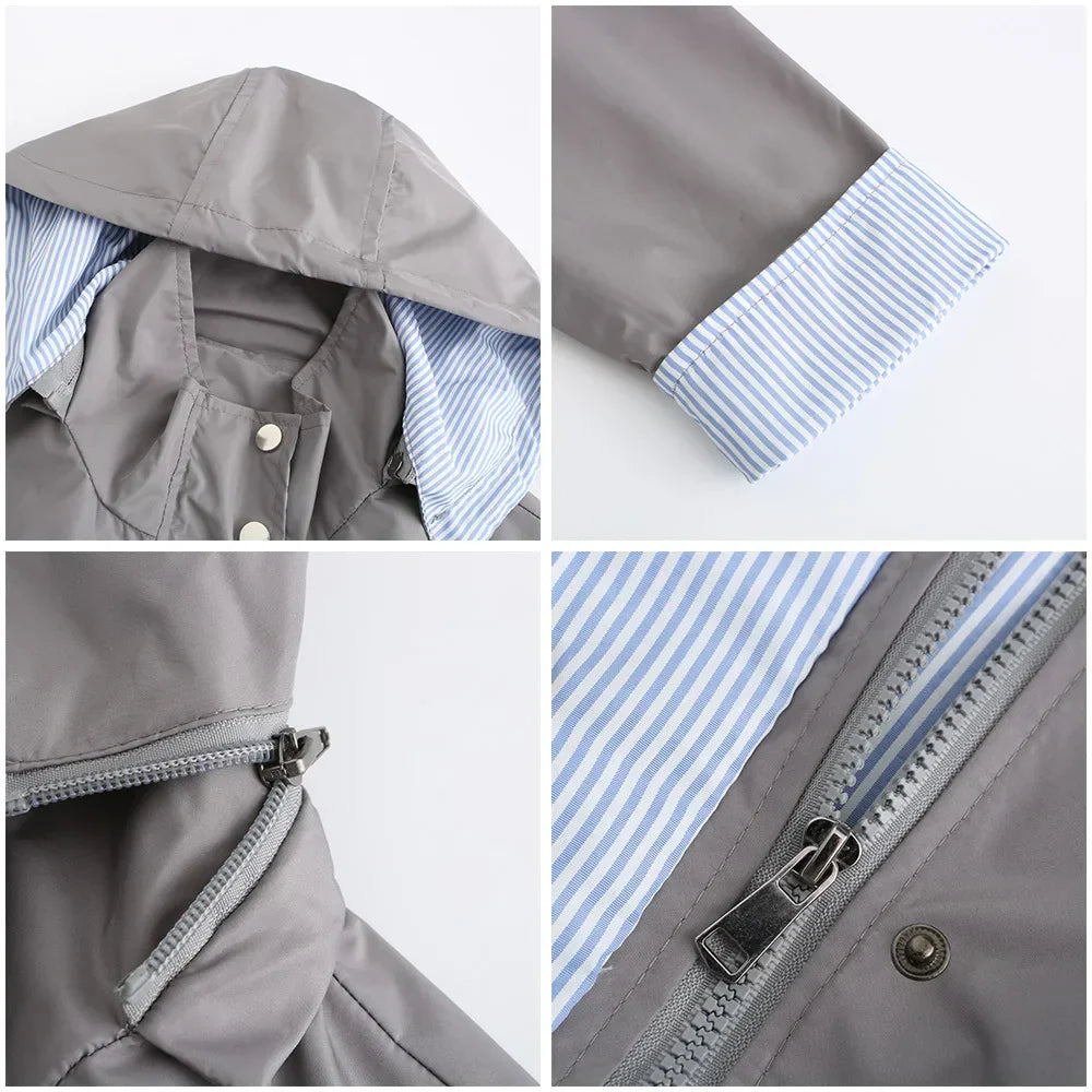 Haven Youth Windbreaker Jacket | Water-Repellent, Slim Fit 5