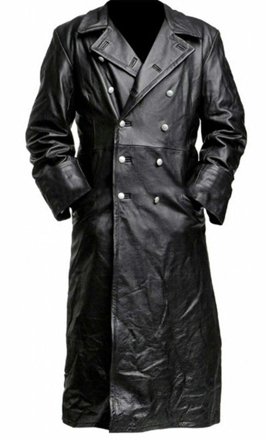 Hector Men's Classic Trench Coat | High-Quality Fabric, Timeless Style 0